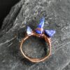 Miedziany pierścionek – Lapis lazuli