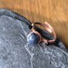 Miedziany pierścionek – Lapis lazuli