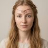 Naszyjnik miedziany – tiara koniczyna