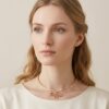 Naszyjnik miedziany – tiara koniczyna