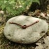 Zawieszka miedziana modułowa – rzemień supeł